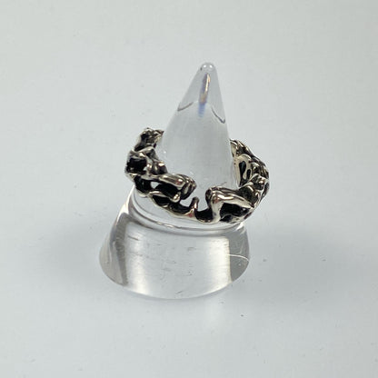 PALMETTE SCROLL RING GS205R