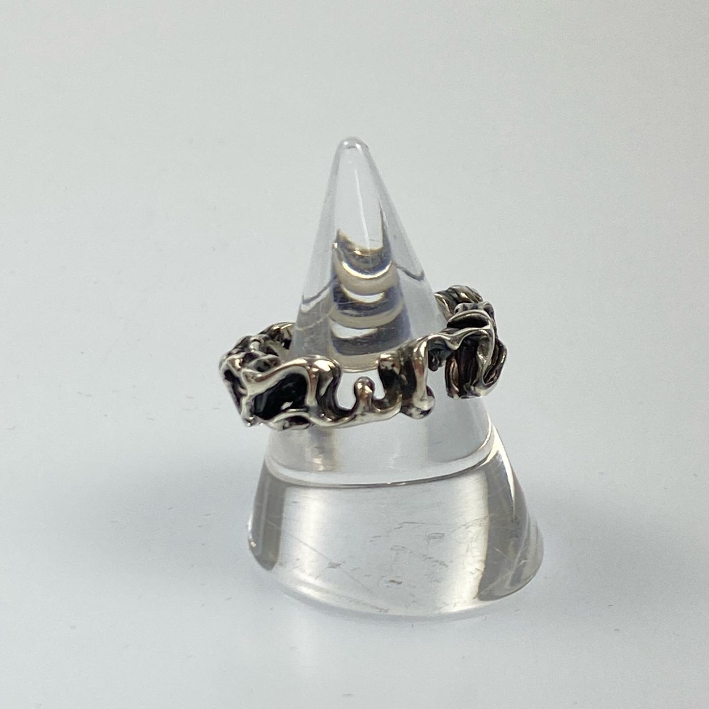 PALMETTE SCROLL RING GS205R