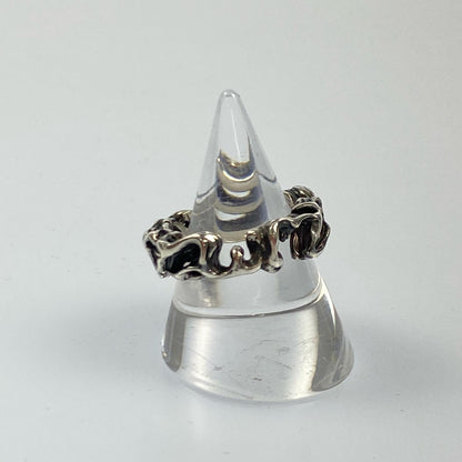PALMETTE SCROLL RING GS205R