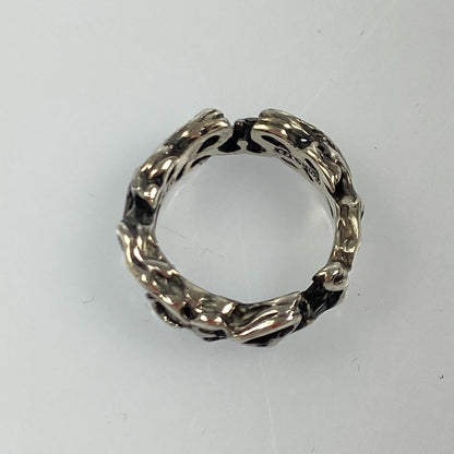 PALMETTE SCROLL RING GS205R