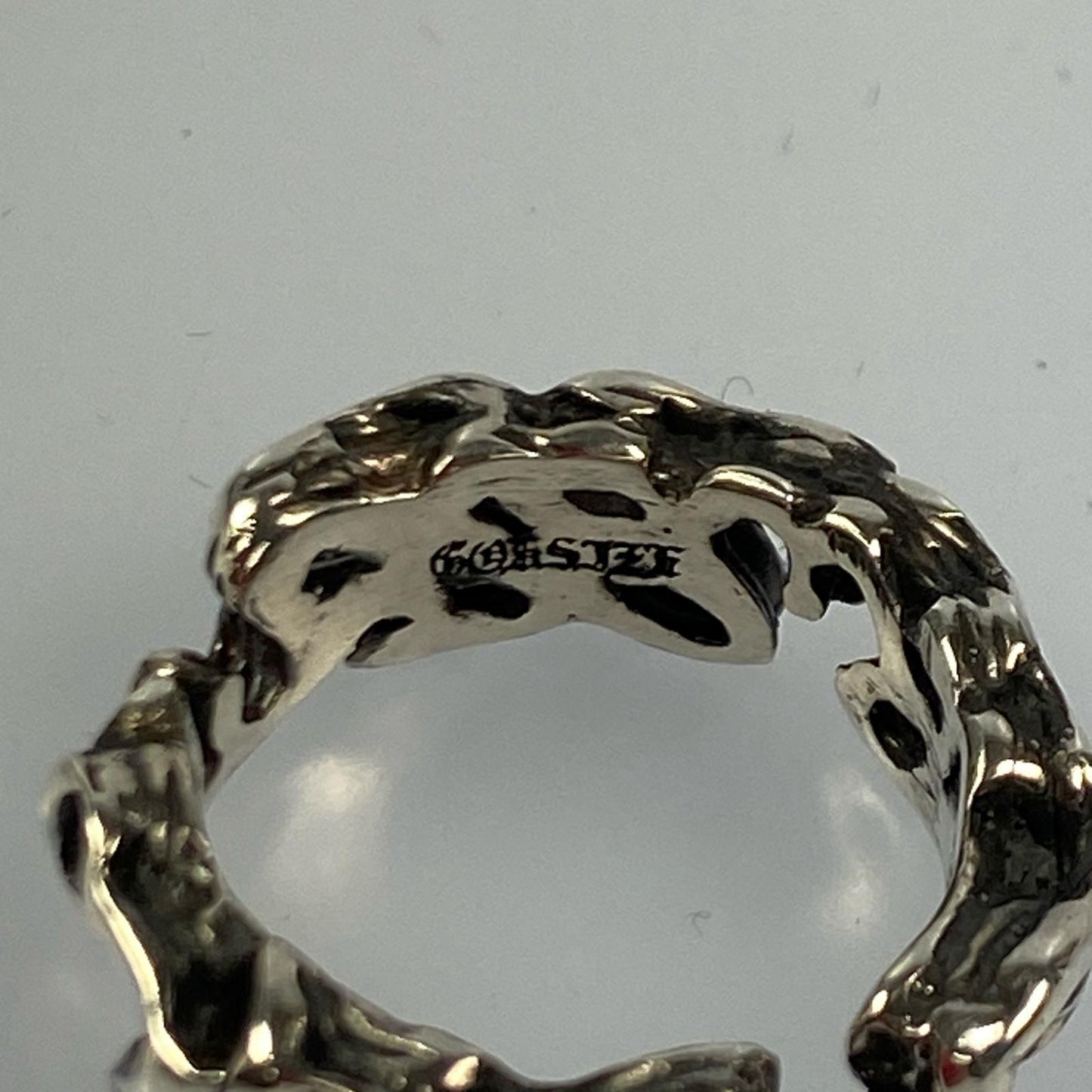 PALMETTE SCROLL RING GS205R