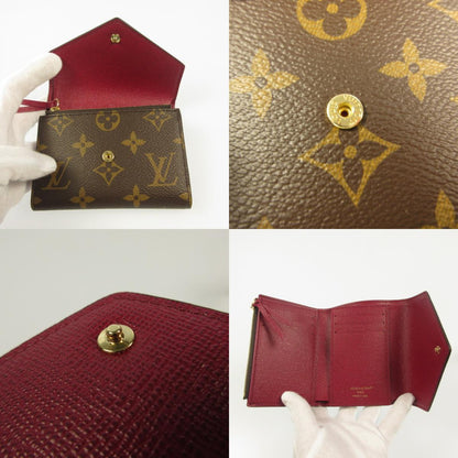 LOUIS VUITTON | ルイ・ヴィトン ポルトフォイユヴィクトリーヌ 三つ折り財布 M41938 フューシャ