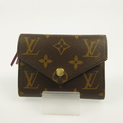 LOUIS VUITTON | ルイ・ヴィトン ポルトフォイユヴィクトリーヌ 三つ折り財布 M41938 フューシャ