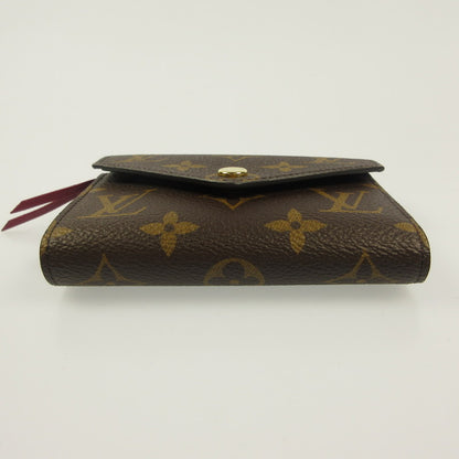 LOUIS VUITTON | ルイ・ヴィトン ポルトフォイユヴィクトリーヌ 三つ折り財布 M41938 フューシャ