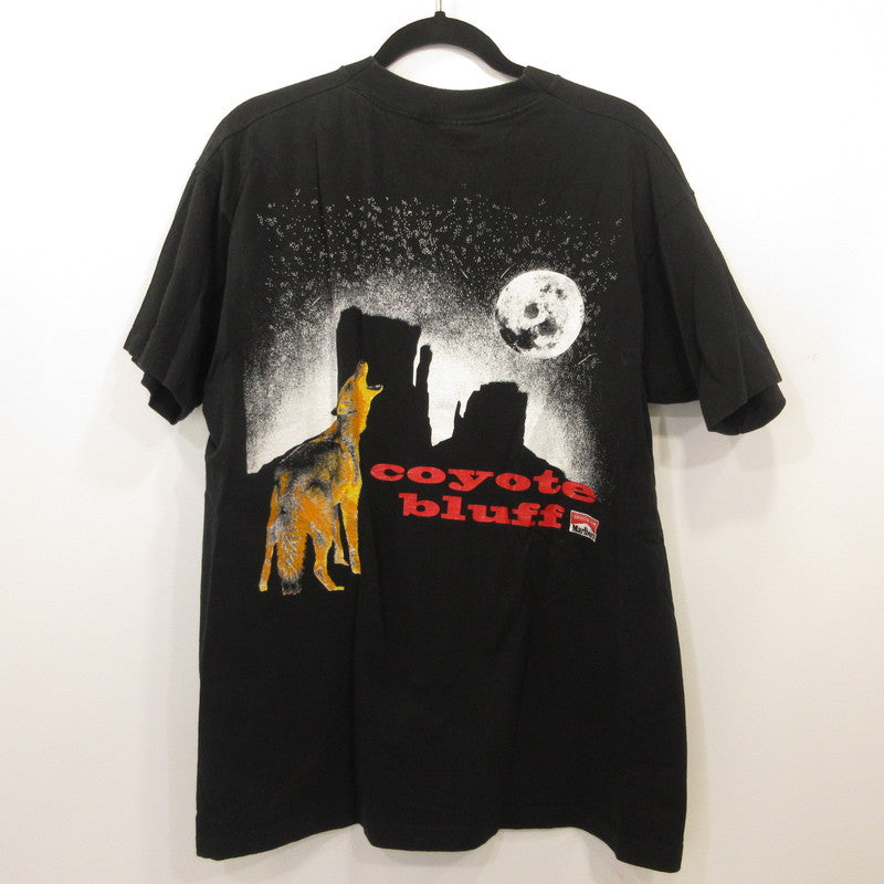 FRUIT OF THE LOOM | フルーツオブザルーム MARLBORO コヨーテ 半袖Ｔシャツ ブラック サイズ：XL