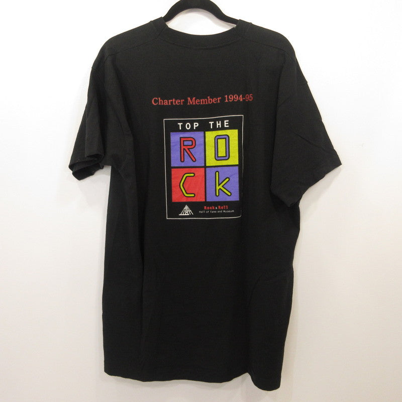 THE HOUSE THAT BUILT Short Sleeve T-Shirt, Era: 90s, Black, Size: XL