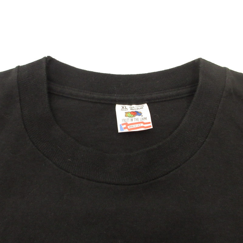 THE HOUSE THAT BUILT Short Sleeve T-Shirt, Era: 90s, Black, Size: XL