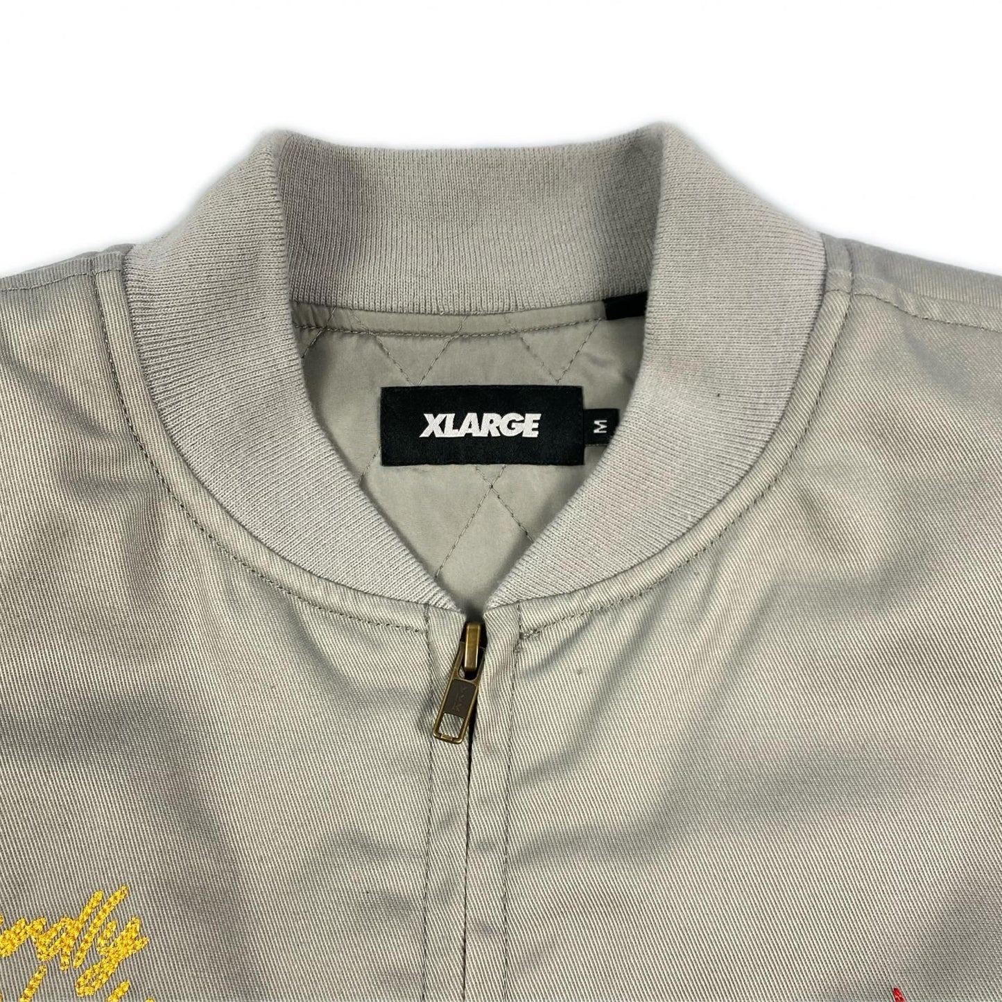 X-LARGE | エクストララージ CUSTOM WORK JACKET その他アウター 101241021005 キルティングジャケット グレー サイズ：M【姫路東店】