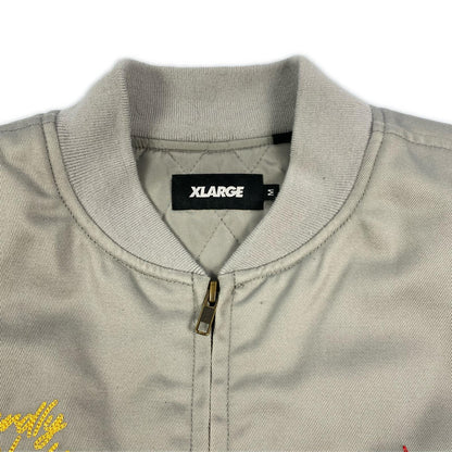 X-LARGE | エクストララージ CUSTOM WORK JACKET その他アウター 101241021005 キルティングジャケット グレー サイズ：M【姫路東店】
