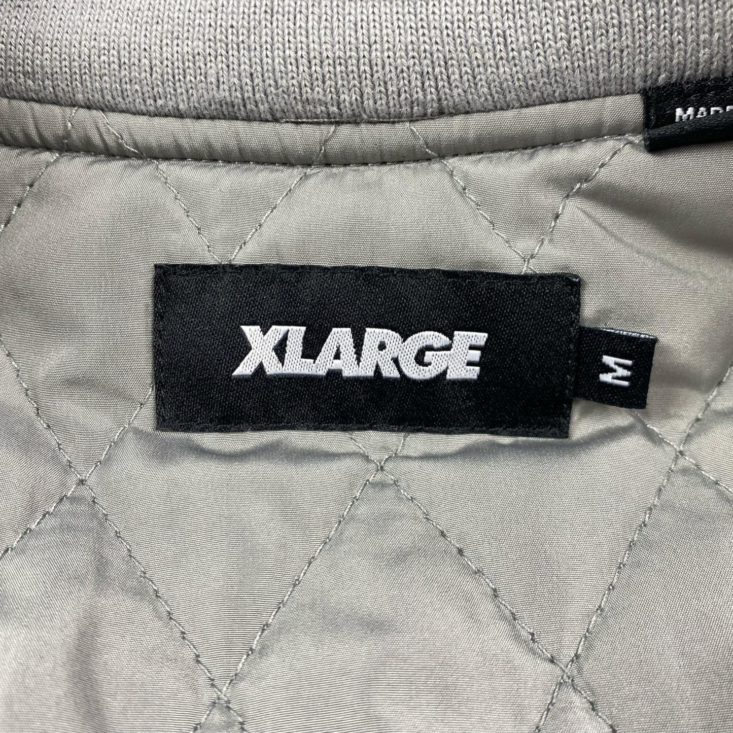 X-LARGE | エクストララージ CUSTOM WORK JACKET その他アウター 101241021005 キルティングジャケット グレー サイズ：M【姫路東店】