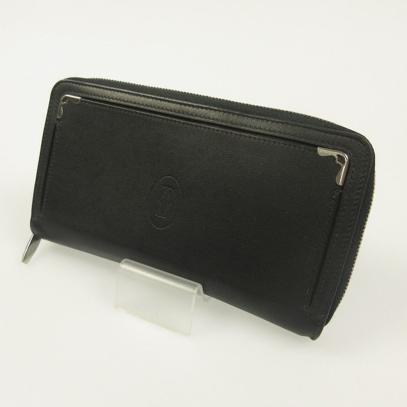 CARTIER | カルティエ マスト ドゥ カルティエ ラウンドジップ 長財布 L3001489
