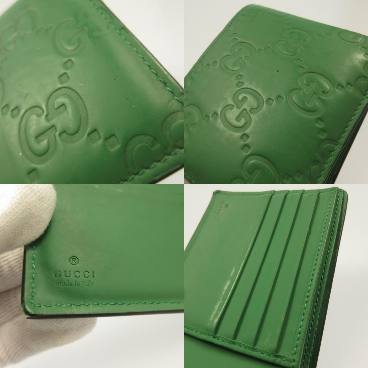 GUCCI | グッチ ラバーエフェクト 二つ折り財布 771311