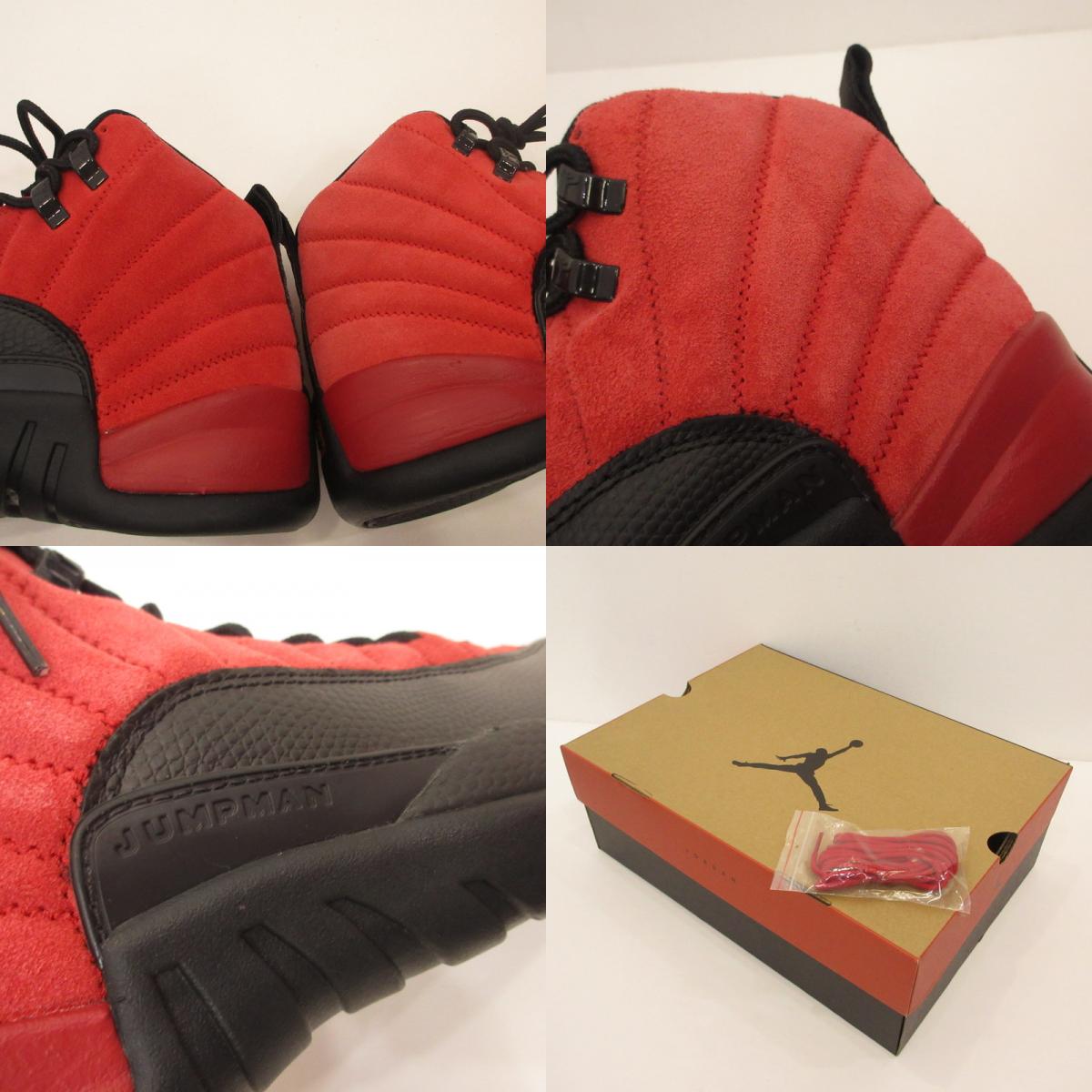 NIKE | ナイキ AIR JORDAN 12 REVERSE FLU GAMES スニーカー CT8013-602 レッド 28.5cm