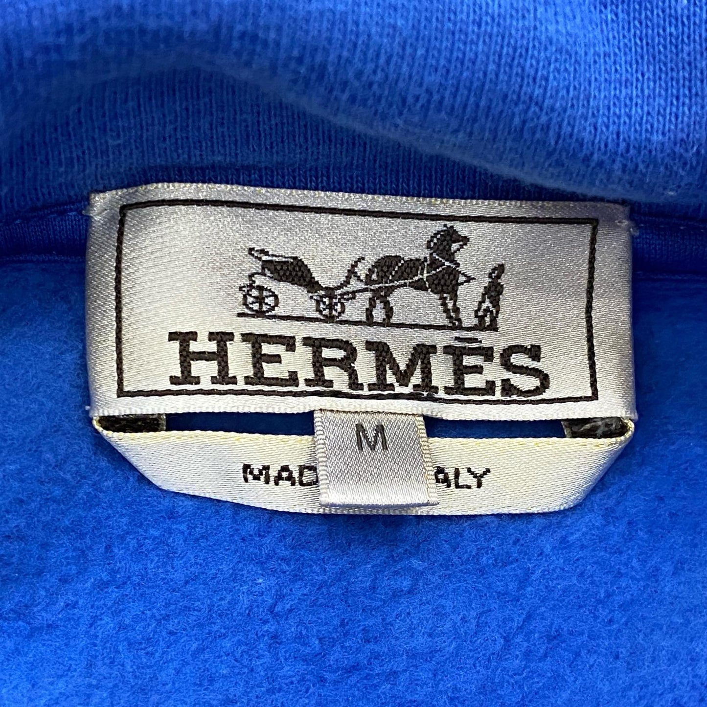 HERMES | エルメス パーカー プルオーバーパーカー 2021S/S 国内正規品 ブルー サイズ：M【姫路東店】