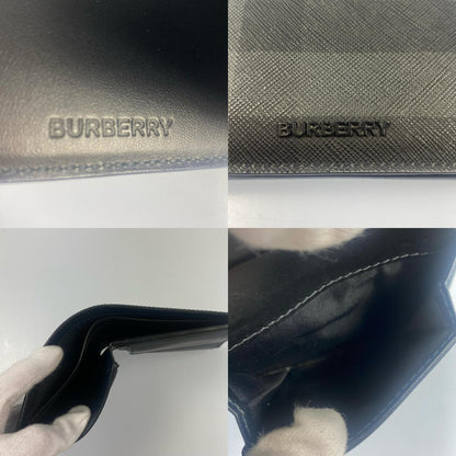 BURBERRY | バーバリー 二つ折り財布 8070201 ブラック【姫路東店】