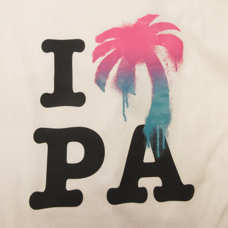 Palm Angels | パームエンジェルス I Love Pa Classic Tee 半袖Ｔシャツ PMAA066S23JER002 並行品 ホワイト サイズ：L