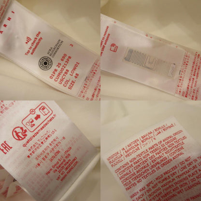 MARNI | マルニ LOGO O/P SHIRT 半袖シャツ CUMU0213P8 ホワイト サイズ：48