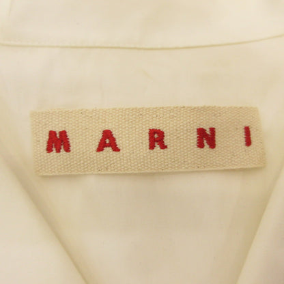 MARNI | マルニ LOGO O/P SHIRT 半袖シャツ CUMU0213P8 ホワイト サイズ：48