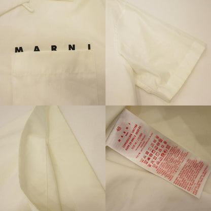 MARNI | マルニ LOGO O/P SHIRT 半袖シャツ CUMU0213P8 ホワイト サイズ：48