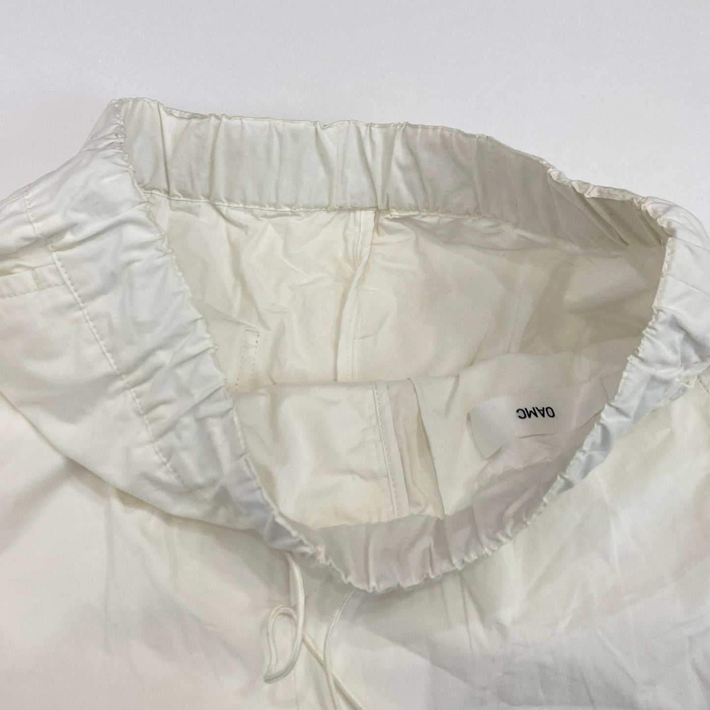 OAMC | オーエーエムシー BASE PANTS パンツ 24E28OAU88 イージーパンツ ホワイト サイズ：S【姫路東店】