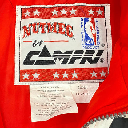 CHICAGO BULLS 中綿ジャケット レッド サイズ：L【姫路東店】
