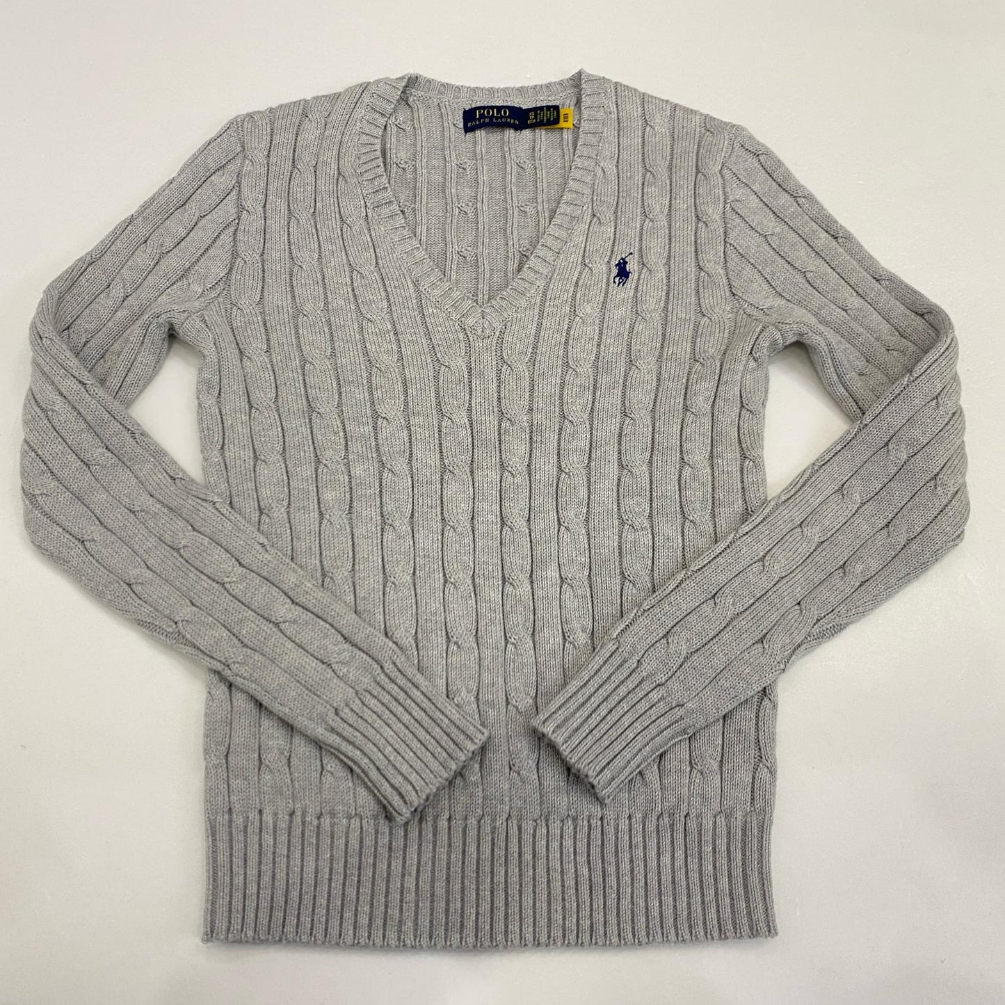 POLO RALPH LAUREN | ポロ・ラルフローレン セーター グレー サイズ：XS【姫路東店】