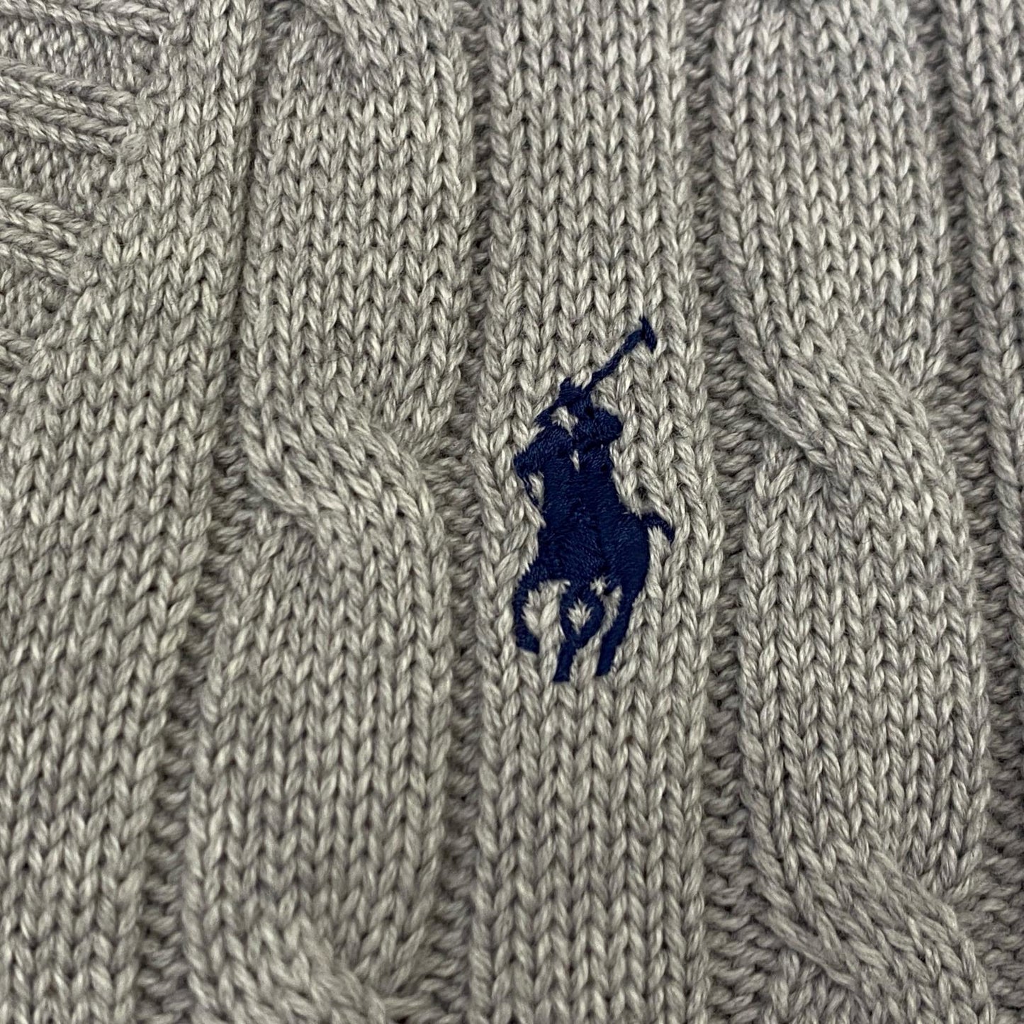 POLO RALPH LAUREN | ポロ・ラルフローレン セーター グレー サイズ：XS【姫路東店】