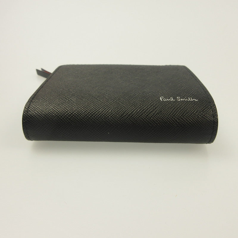 Paul Smith | ポール・スミス ブライトストライププラー 長財布 553423 ブラック
