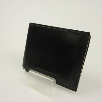 GANZO | ガンゾ 二つ折り財布 01285 コードバン ブラック