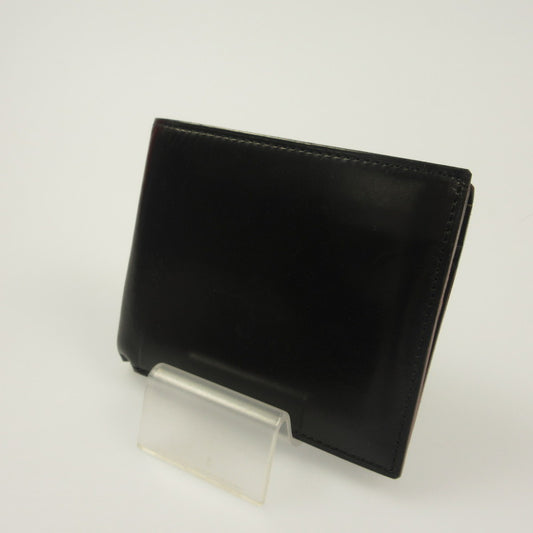 GANZO | ガンゾ 二つ折り財布 01285 コードバン ブラック