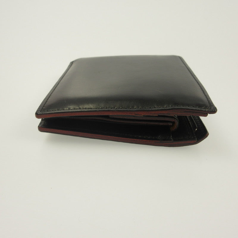 GANZO | ガンゾ 二つ折り財布 01285 コードバン ブラック