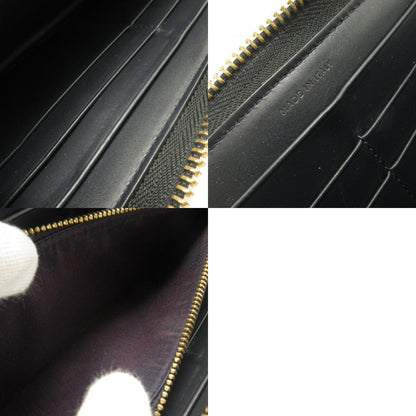 LARGE ZIP AROUND PURSE 長財布 ブラック