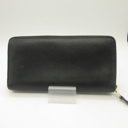 LARGE ZIP AROUND PURSE 長財布 ブラック