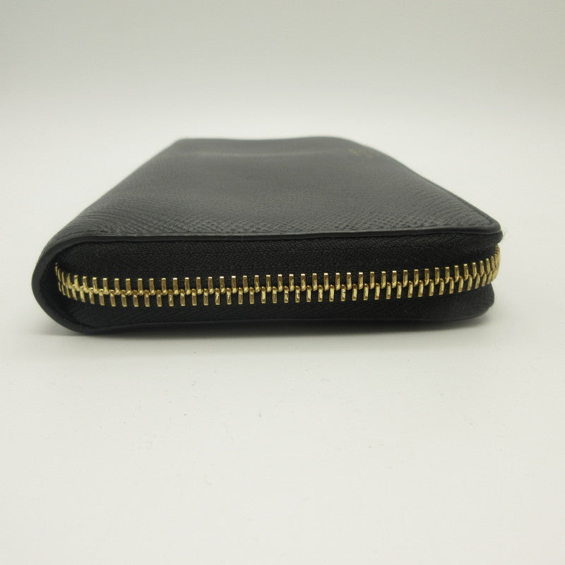 LARGE ZIP AROUND PURSE 長財布 ブラック