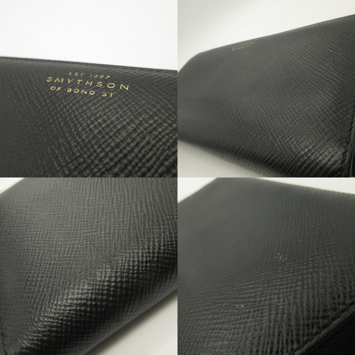 LARGE ZIP AROUND PURSE 長財布 ブラック