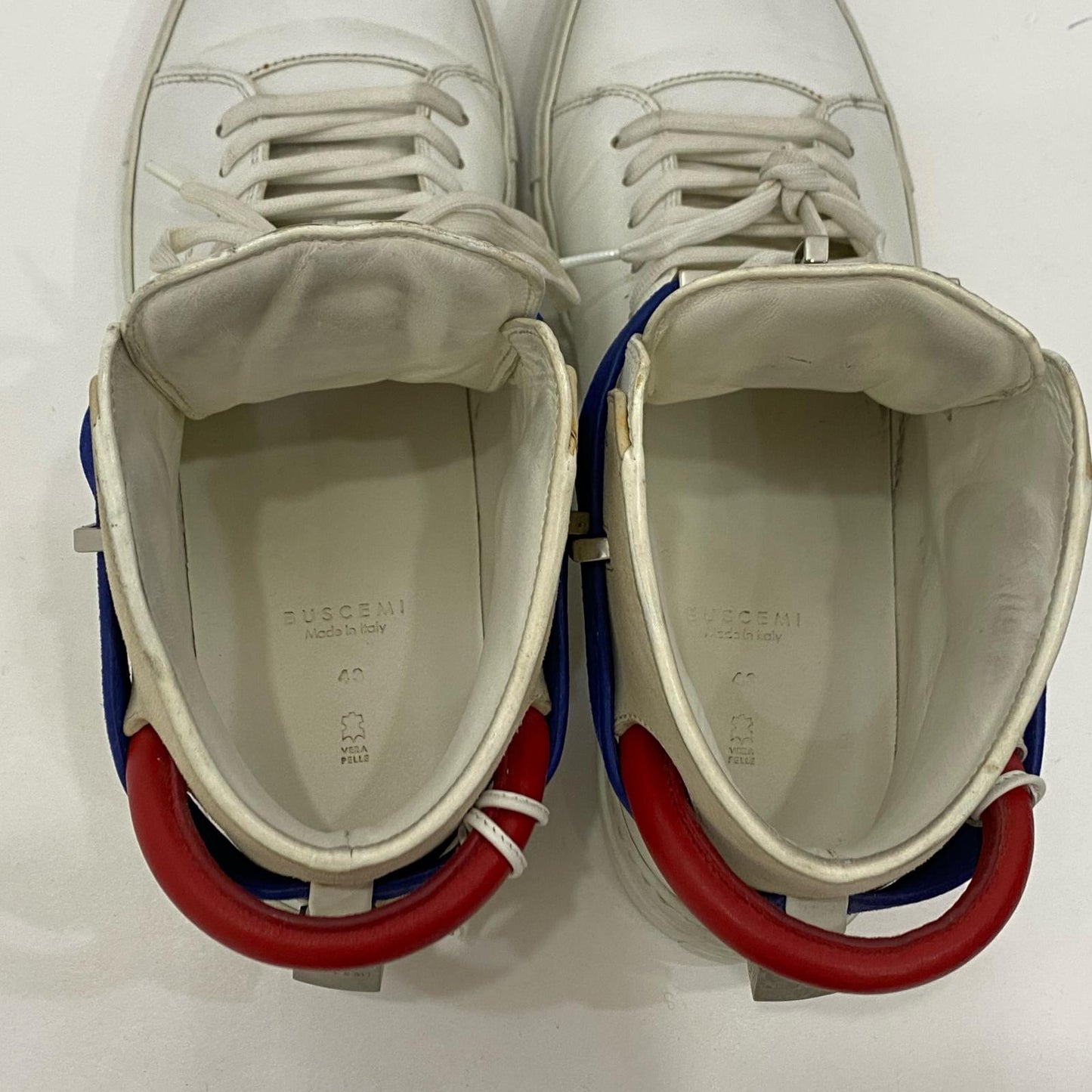 スニーカー 318SM100LK010F EU43 ホワイト【姫路東店】