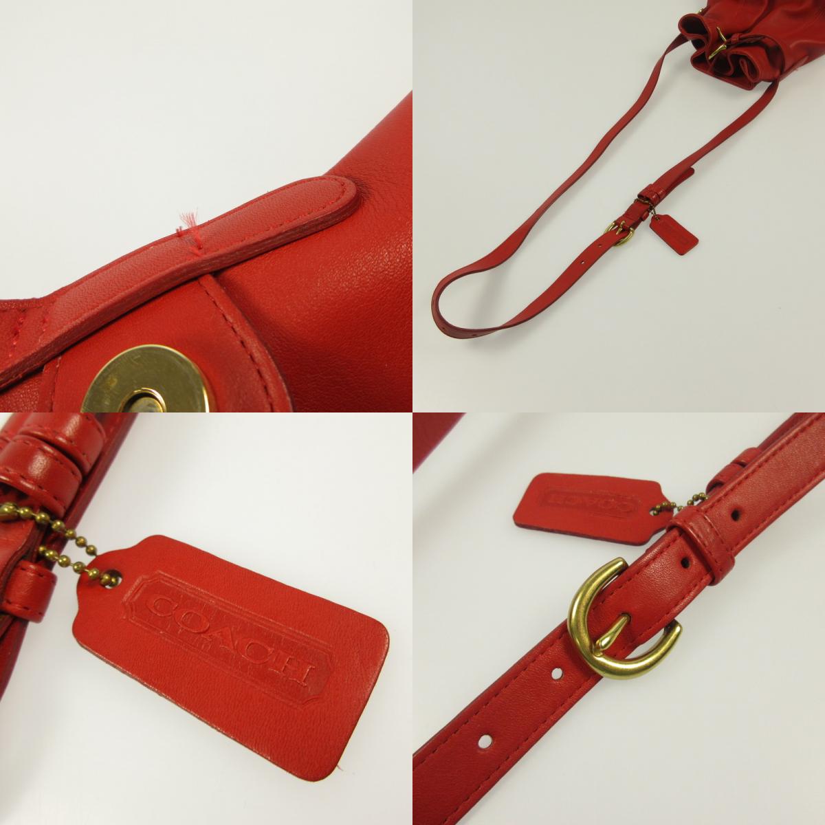COACH | コーチ ショルダーバッグ 4156 レッド