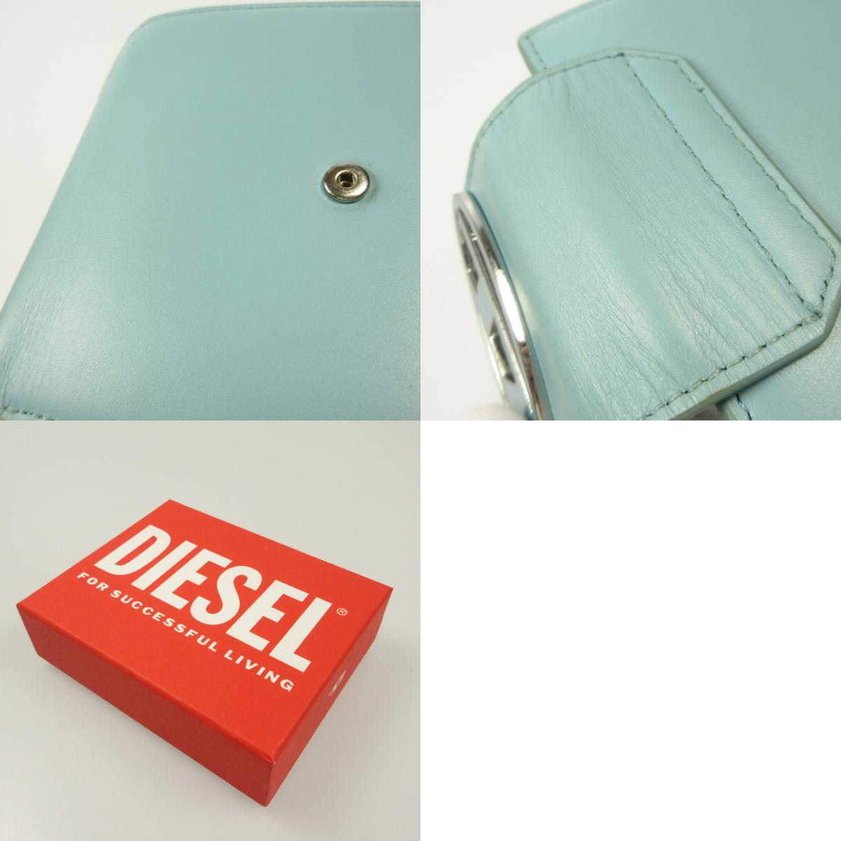DIESEL | ディーゼル 二つ折り財布 X08822P4494 ライトブルー