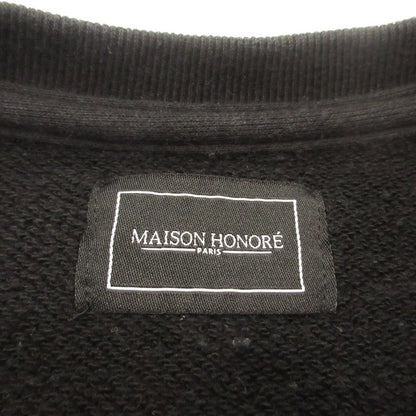 MAISON HONORE | メゾンオノレ Tiphanie Logo Sweat スウェット ブラック サイズ：L