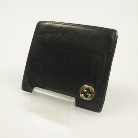GUCCI | グッチ 二つ折り財布 308795 ブラック