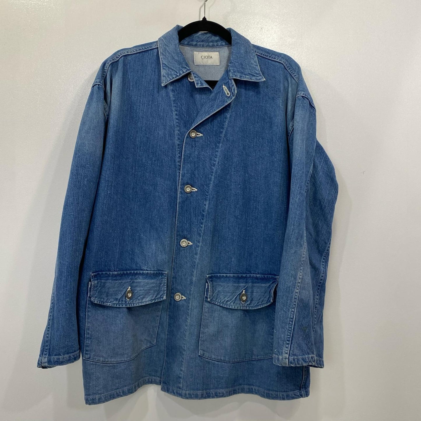 CIOTA(1LDKコーナー) | シオタ インディゴスビンコットン 11.5oz デニムカバーオール カバーオール BZLM-108M ブルー サイズ：5