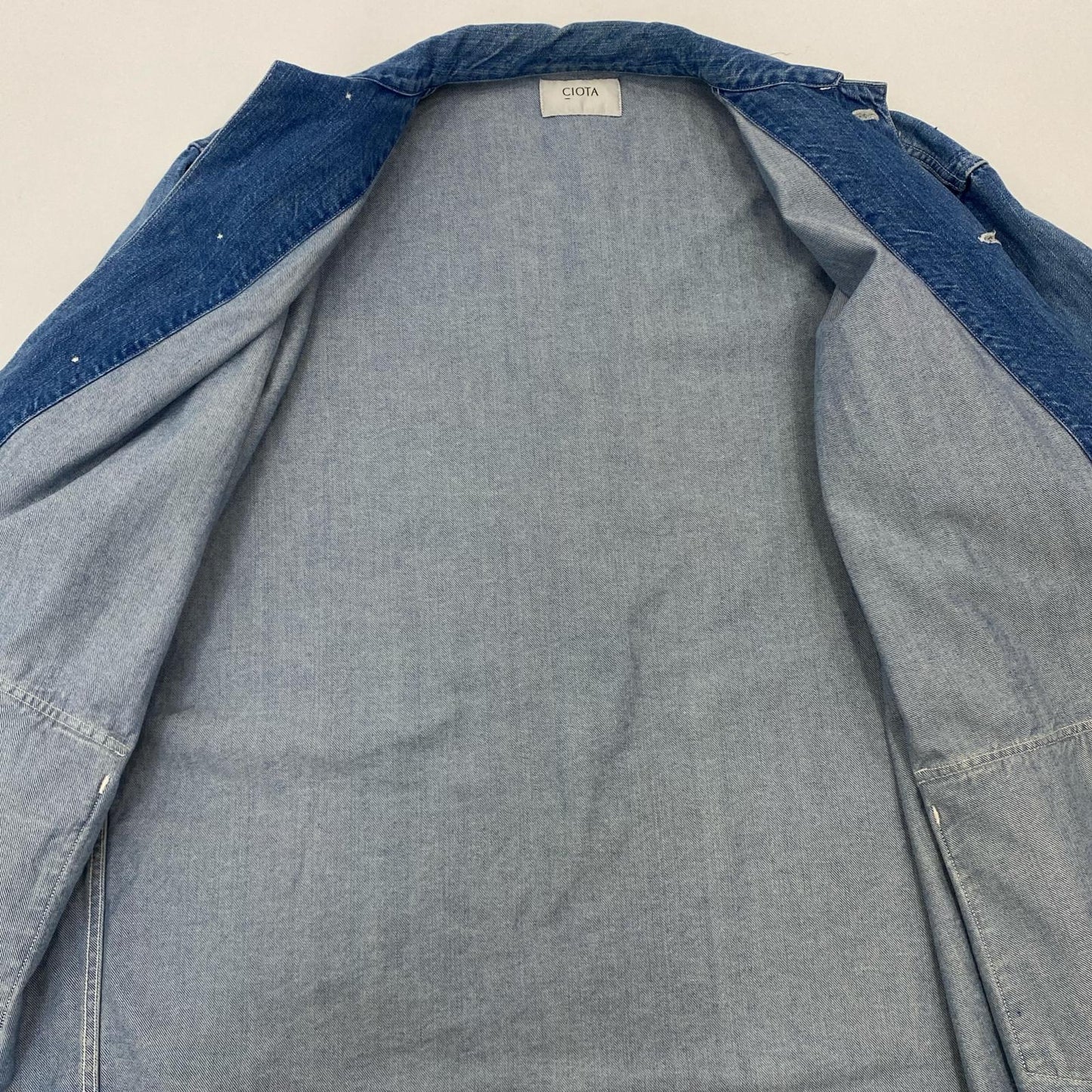 CIOTA(1LDKコーナー) | シオタ インディゴスビンコットン 11.5oz デニムカバーオール カバーオール BZLM-108M ブルー サイズ：5