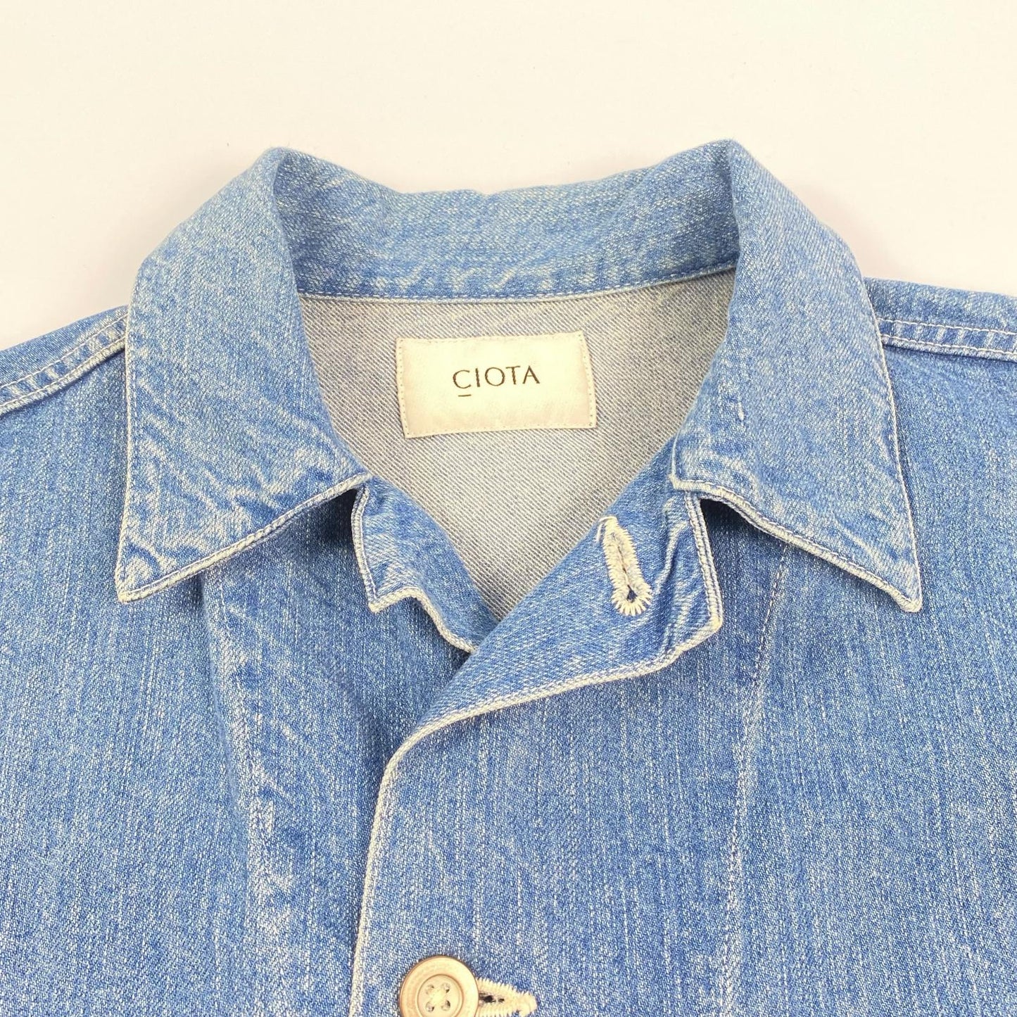 CIOTA(1LDKコーナー) | シオタ インディゴスビンコットン 11.5oz デニムカバーオール カバーオール BZLM-108M ブルー サイズ：4【姫路東店】