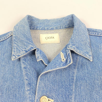 CIOTA(1LDKコーナー) | シオタ インディゴスビンコットン 11.5oz デニムカバーオール カバーオール BZLM-108M ブルー サイズ：4【姫路東店】
