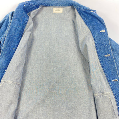 CIOTA(1LDKコーナー) | シオタ インディゴスビンコットン 11.5oz デニムカバーオール カバーオール BZLM-108M ブルー サイズ：4【姫路東店】