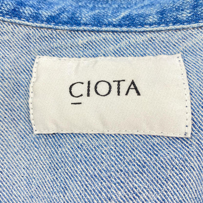 CIOTA(1LDKコーナー) | シオタ インディゴスビンコットン 11.5oz デニムカバーオール カバーオール BZLM-108M ブルー サイズ：4【姫路東店】
