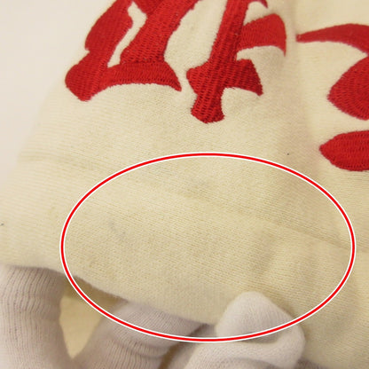 BlackEyePatch | ブラックアイパッチ HANDLE WITH CARE LABEL HOODIE パーカー アイボリー サイズ：M