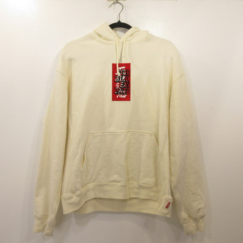 BlackEyePatch | ブラックアイパッチ HANDLE WITH CARE LABEL HOODIE パーカー アイボリー サイズ：M