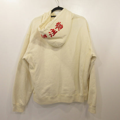 BlackEyePatch | ブラックアイパッチ HANDLE WITH CARE LABEL HOODIE パーカー アイボリー サイズ：M