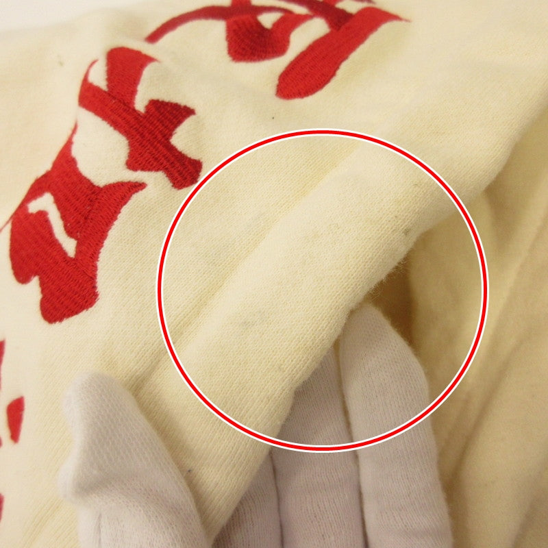 BlackEyePatch | ブラックアイパッチ HANDLE WITH CARE LABEL HOODIE パーカー アイボリー サイズ：M